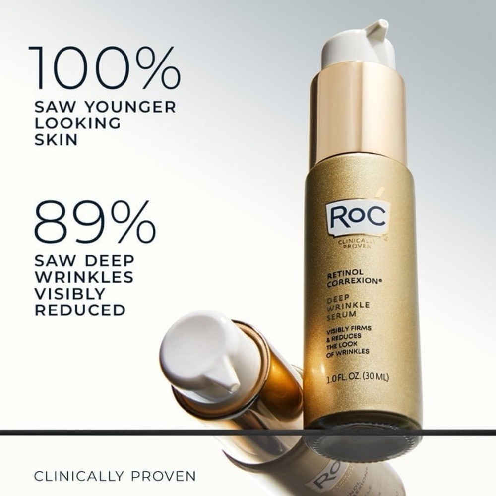 RoC Retinol Correxion Deep Wrinkle Serum - 1.0 fl oz / 30 ml, New‎ in Box